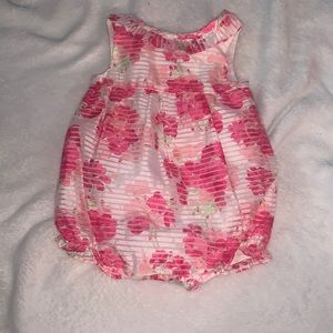 Gymboree Flower Romper 3-6Months